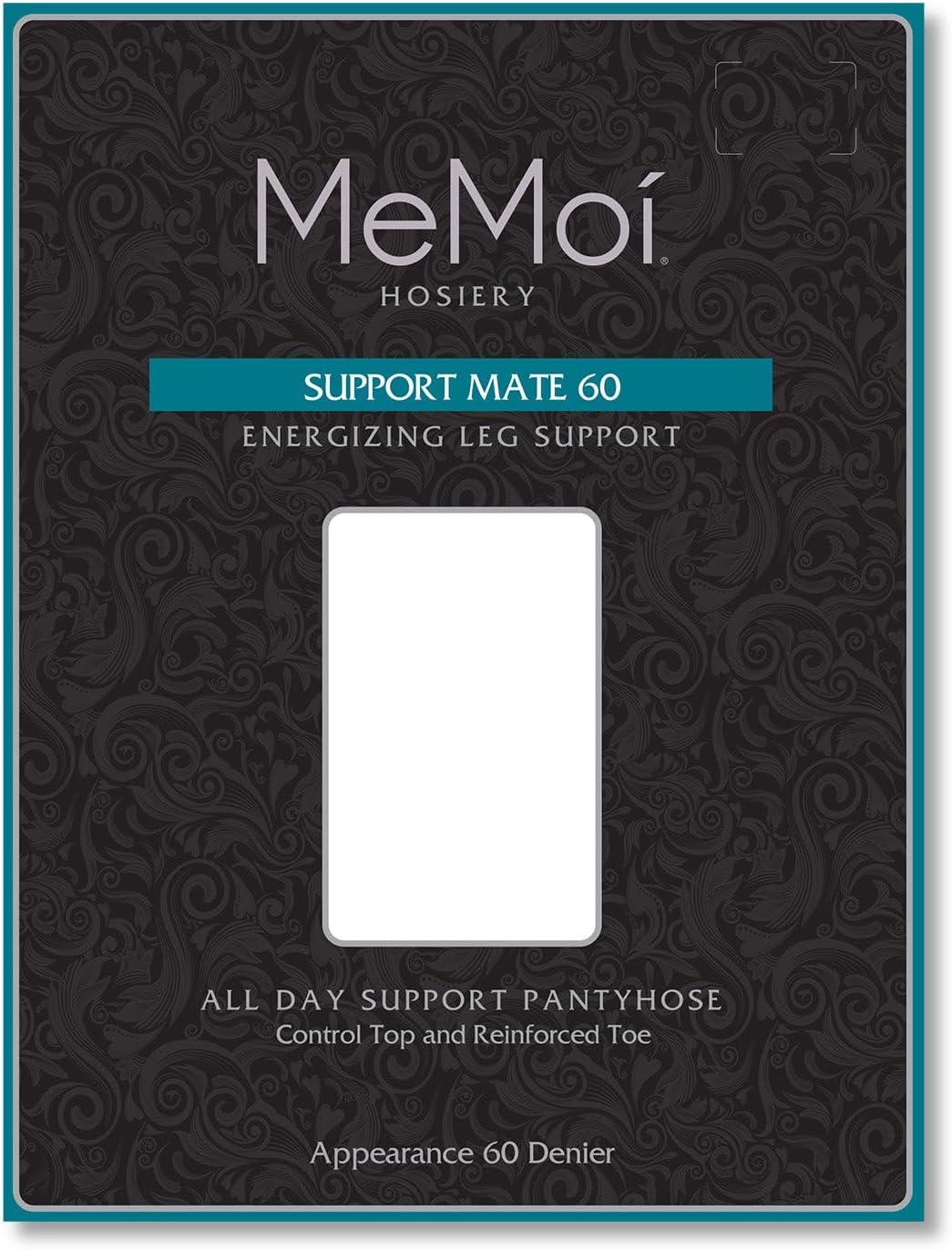 MeMoi Support Mate 60 Denier Energizing Support Pantyhose - Image 7