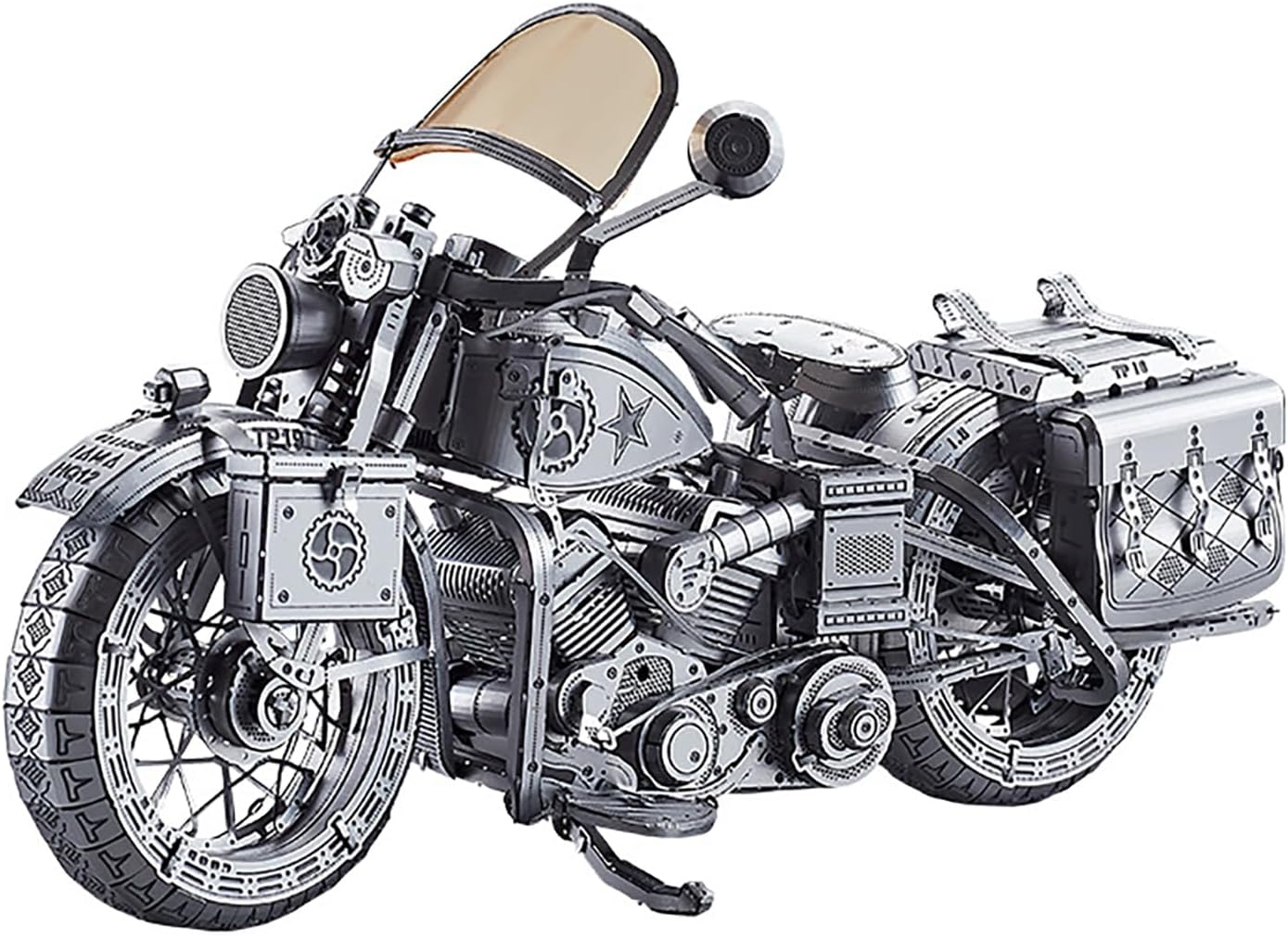 3D Metal Puzzles, Motorcycle Model Car Kits to Build for
