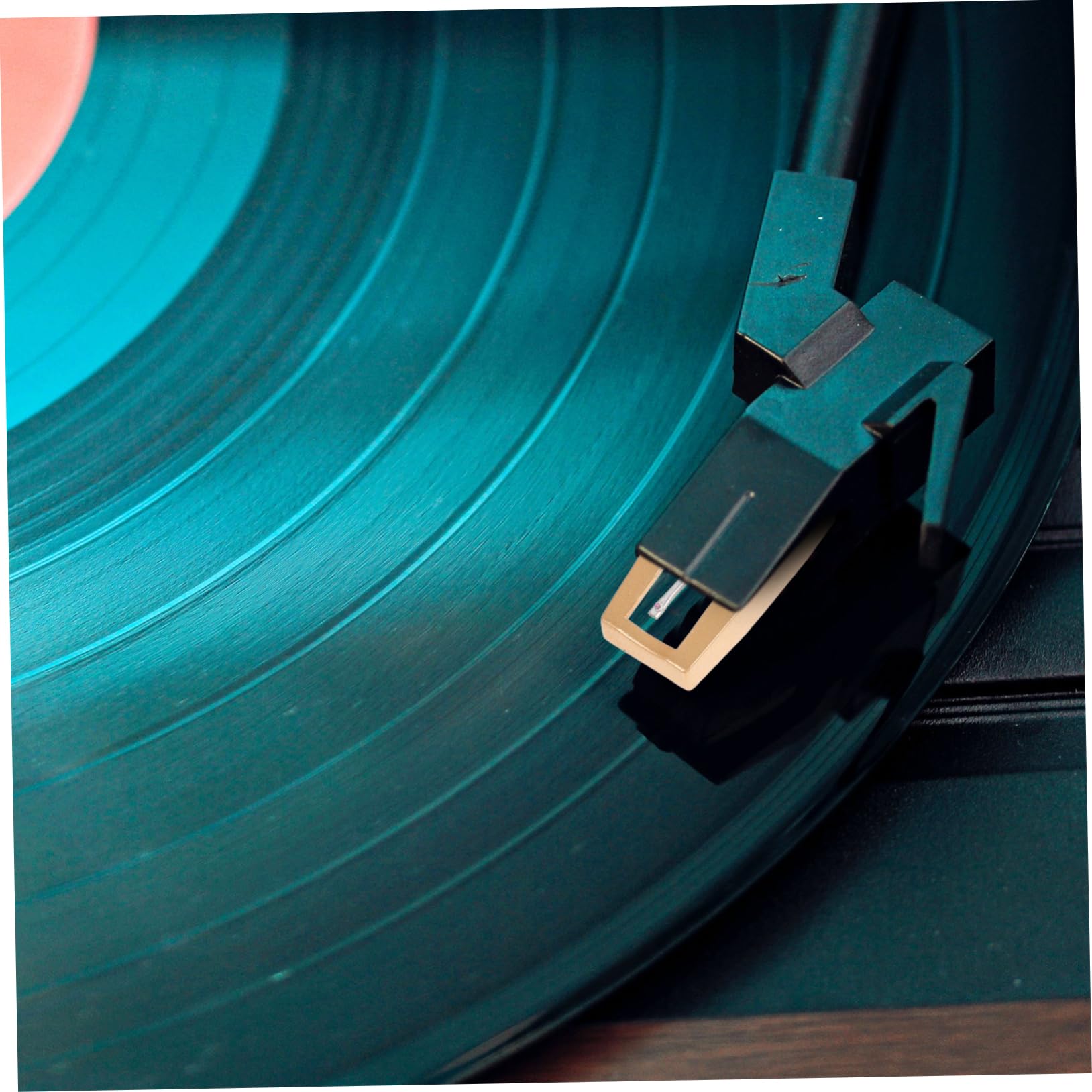 ibasenice 2pcs Stylus Needle for Turntable Vinyl Record Player Needle Replacement Record Player Replacement Metal Phonograph Brush