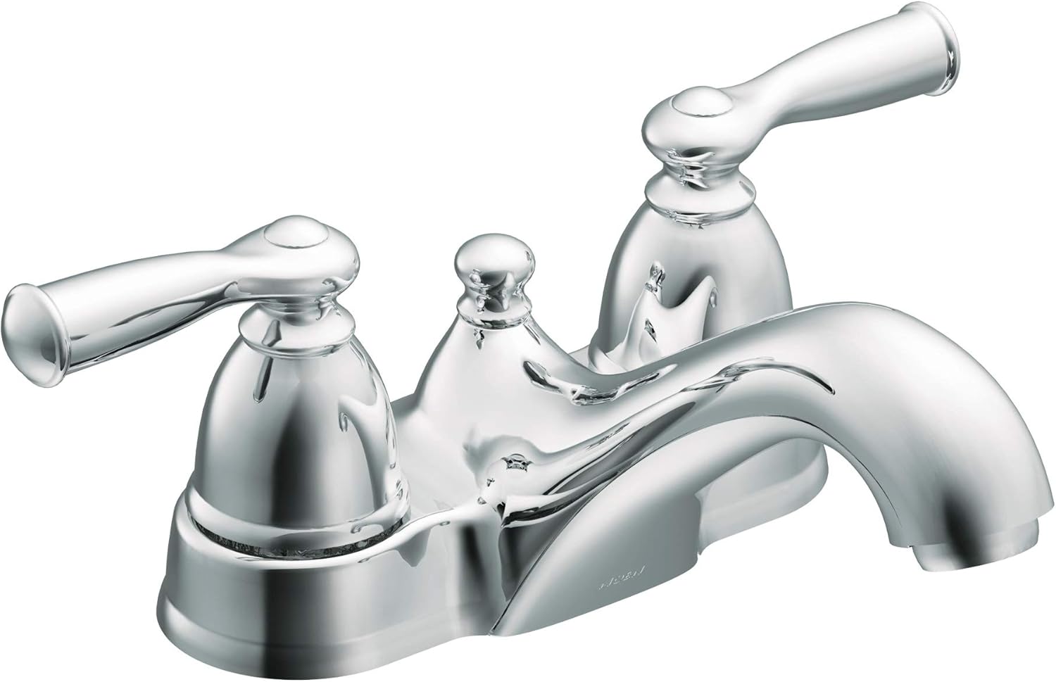Moen Ca84912 Double Handle Centerset Bathroom Faucet From The Banbury Collection