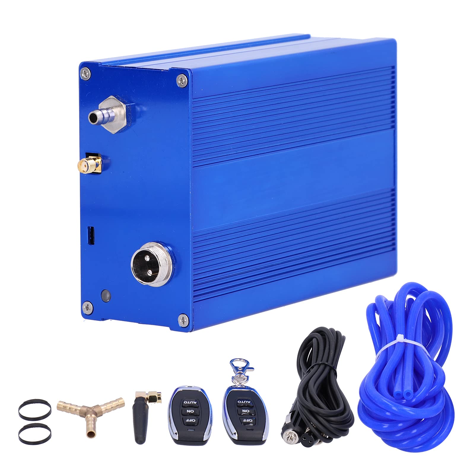 Vacuum Pump Controller Set, Car Valve Kit Electric Remote Control Vacuum Controller Device Blue Automobile Components