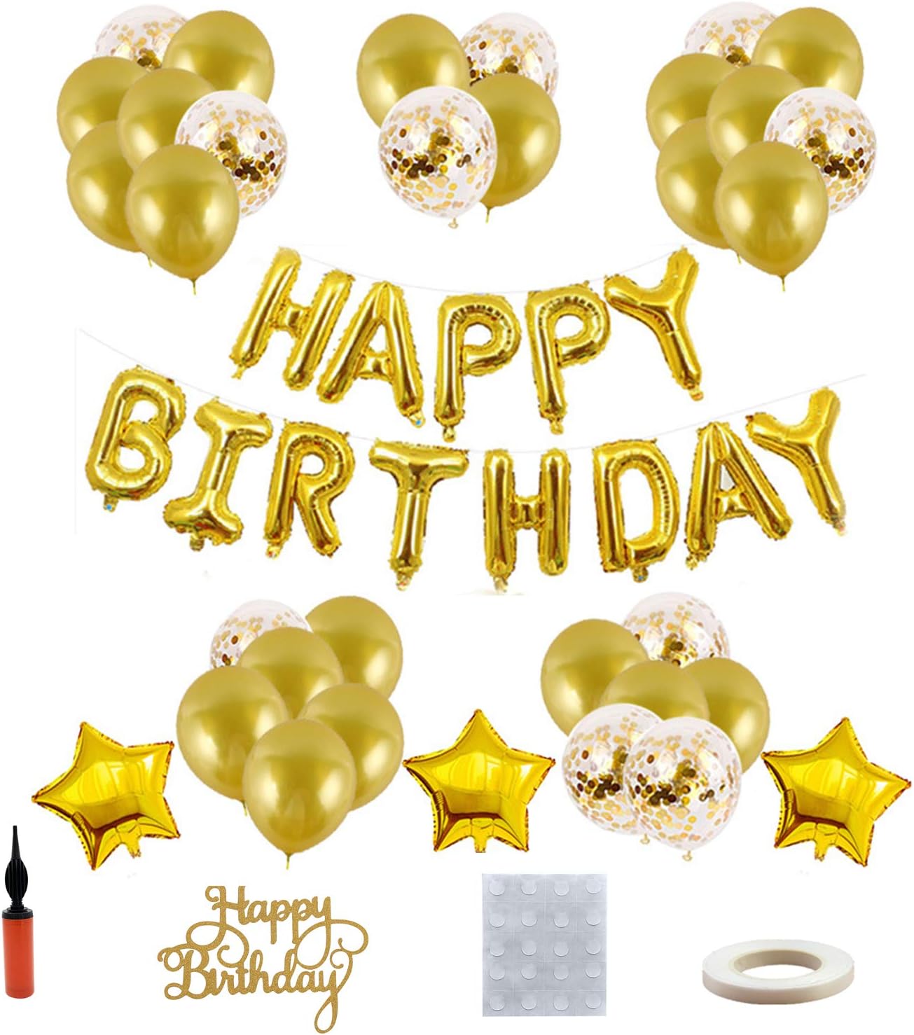 coriandoli per i palloncini