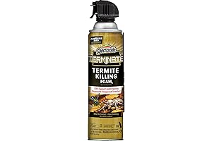 Terminate Termite Killing Foam: Subterranean, Drywood, Dampwood Termite Eliminator