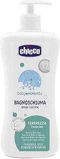 Chicco Baby Moments - Bagnoschiuma Tenerezza Senza Lacrime Corpo Bimbi, 500ml