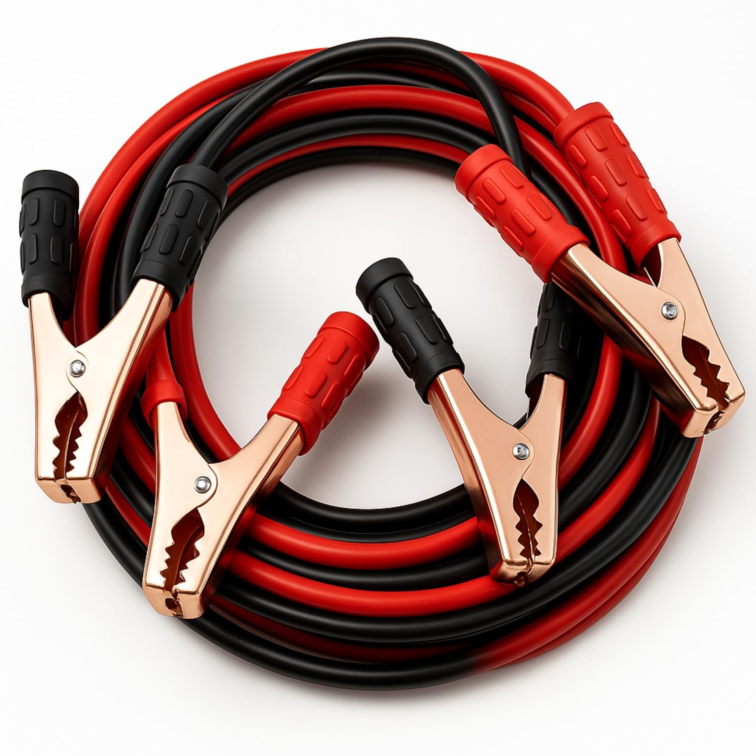 AUTOZOCO Pinzas de Batería de Coche y Motos, Cable de Arranque para Batería de Coche, Pinza de Arranque, Pinza Cocodrilo, Longitud 2.5 Metros, Incluye Bolsa Transporte, Cable 35 mm2, Pinzas 2000 A — view 2