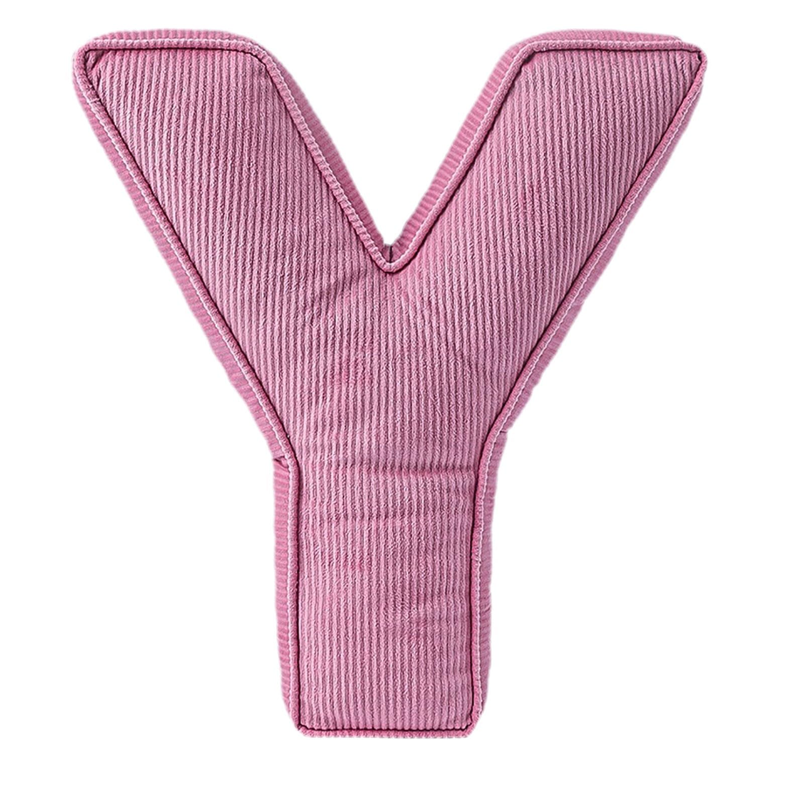 Coussin alphabet Y pour salon chic et décoration de canapé