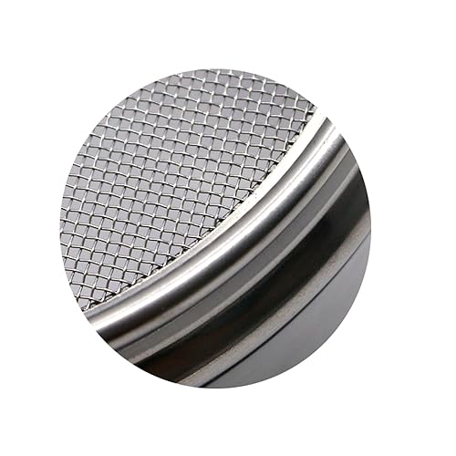 Miniatura 4 de LABALPHA 20 tamices de laboratorio de malla, tamiz de prueba #20 malla, 4 '' de diámetro, paño de alambre de acero inoxidable 304 (0.035 in)