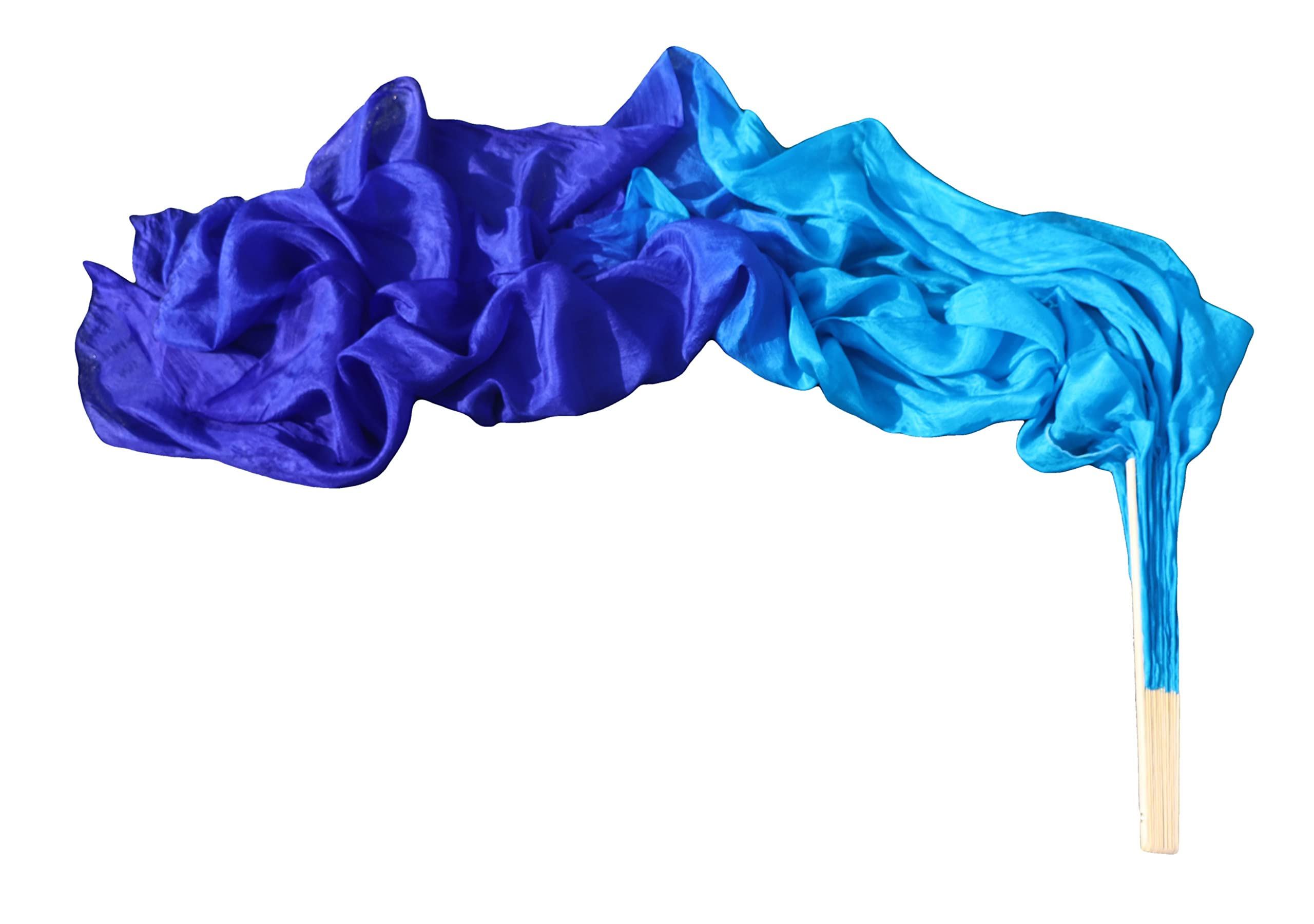 Voile de félicitations en soie rigide ? Choisissez la fluidité turquoise de 177 cm