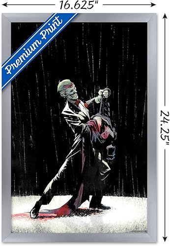 Miniatura 40 de Trends International DC Comics Joker - Póster de pared con texto en inglés "Dancing In The Dark", 34 pulgadas de largo x 22.4 W, versión premium sin