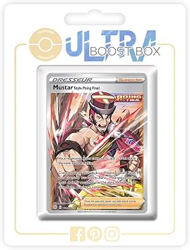 Mustar Style Poing Final Single Strike Style Mustard TG28/TG30 Alternative Shiny Pok mon Gallery Trainer - my-booster X  p e et Bouclier 9 - Stars  tincelantes - Box of 10 Pokemon French Cards