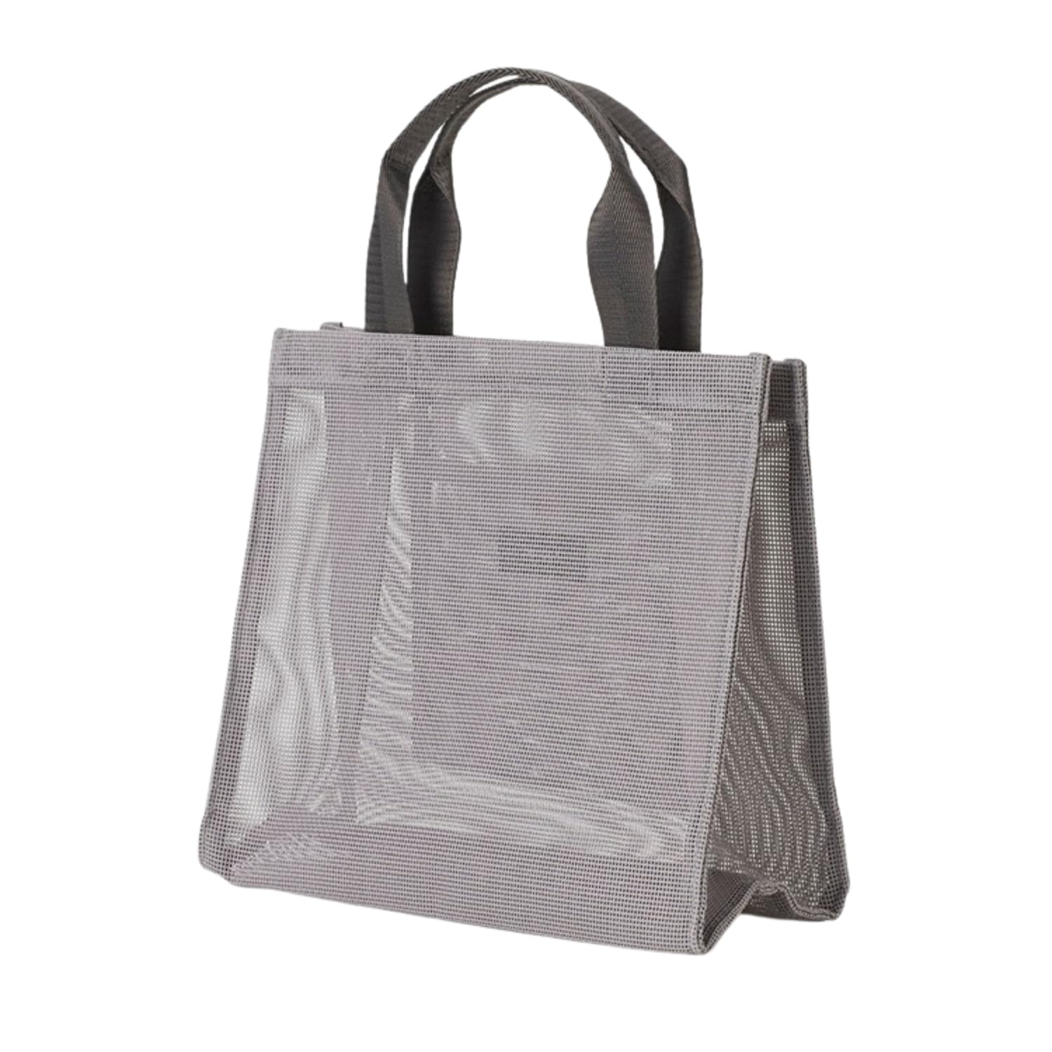 Amazon | [ケユカ] KEYUCA NスクエアメッシュトートS ライトグレー