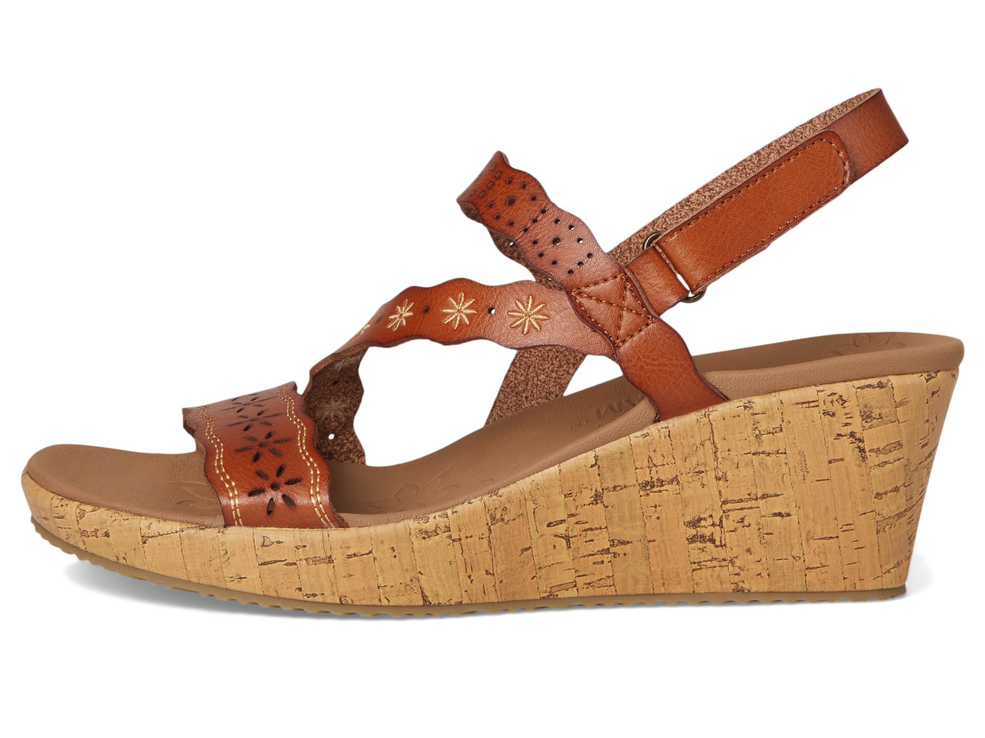 Skechers Damskie sandały na koturnie Beverlee-Cherished Aura