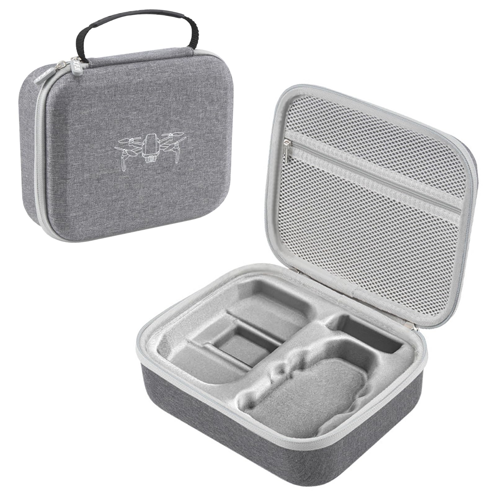 IETWATE Bolsa de Almacenamiento para Drone dji Mini 4K, Bolsa Impermeable Hardshell Almacenamiento para Dron dji Mini 2 SE, Estuche de Transporte de Mano para Drones dji Mini 2SE