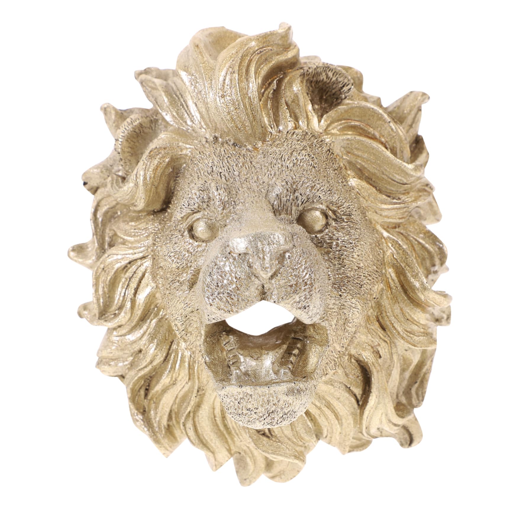 TOYANDONA Lion Head Water Dispenser Garden Water Sprayer Pond Fountain Nozzle Outdoor Decor Wall Fountain