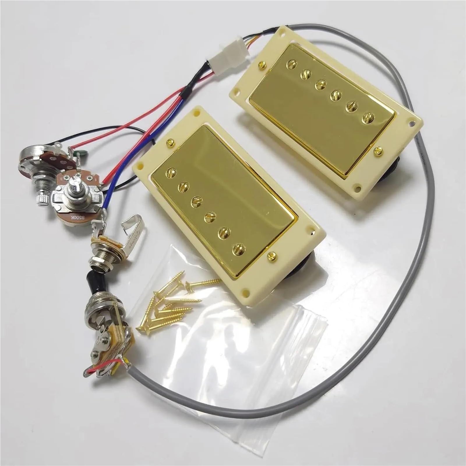 Gitarren Kabelbaum Humbucker Tonabnehmer Set Schalter