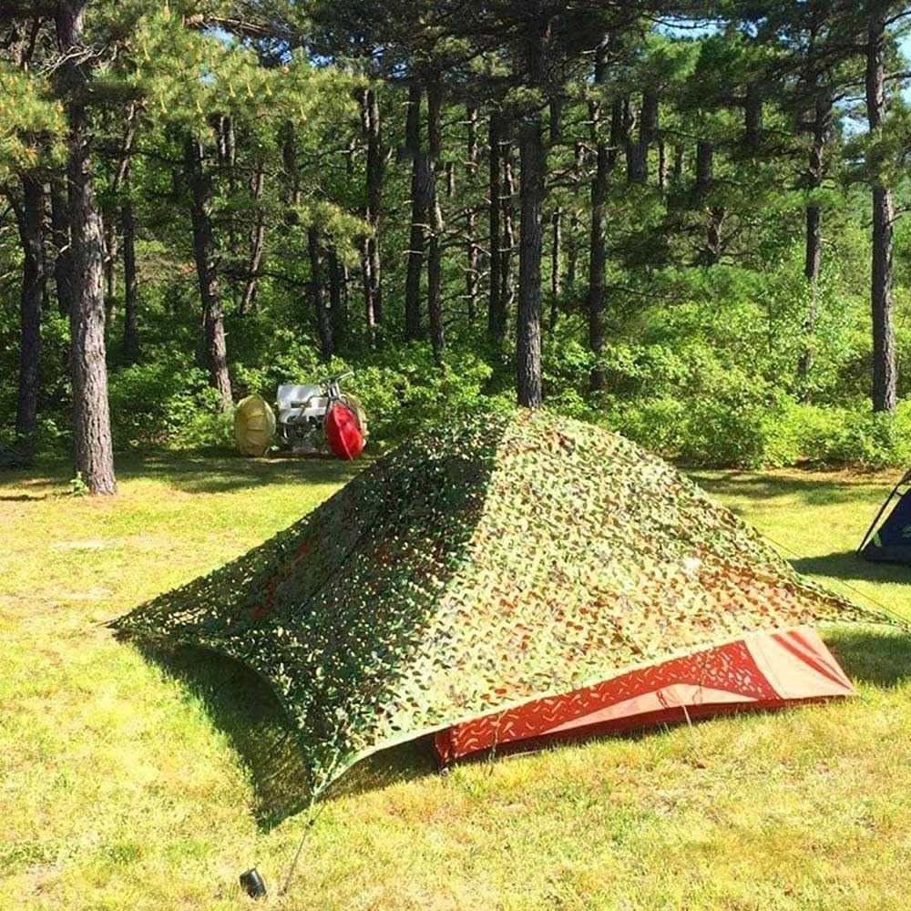 Rete Mimetica Militare, Reti mimetiche da Caccia, 2x2m 2x4m 4x2m 4x6m 5x5m 6x6m per Soggiorno, cameretta dei Bambini, Tempo Libero, Campeggio, Caccia, Bar(2x4m)