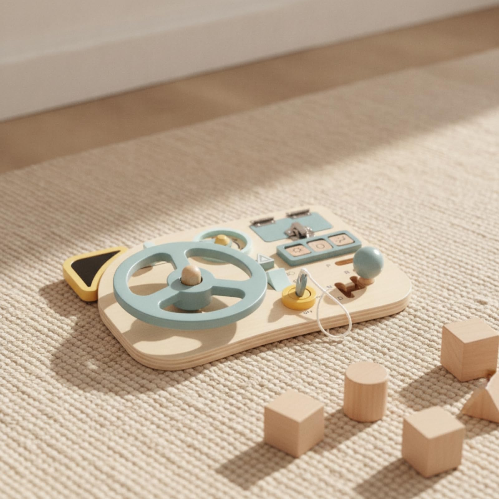 kowaku Busy Board in Legno Leggera | Educativo, Educativa, Giocattolo, per, Neonati