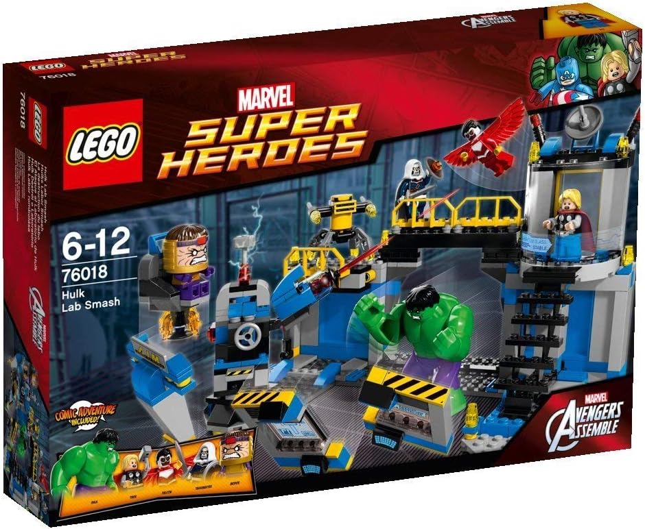 Lego 76018 Superheroes Hulk Lab Smash