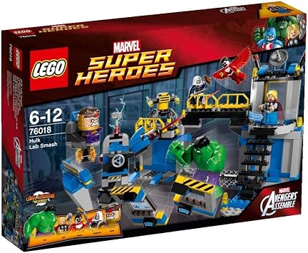 Lego 76018 Superheroes Hulk Lab Smash