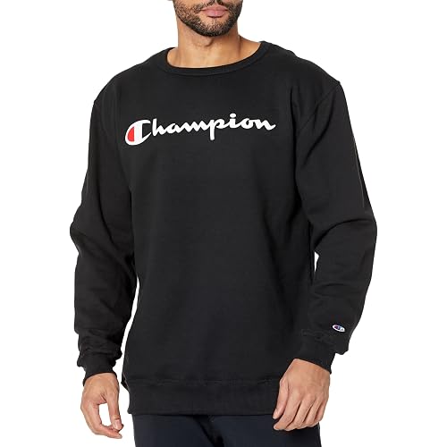 Champion Men's Fleece Crewneck Sweatshirt (Reg. Or Big & Tall)