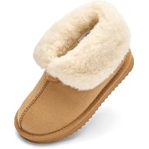 Balabala Girls Snow Boots Girls Non-slip Winter Boots Kids Warm Ankle Winter Shoes Short Faux Fur Suede Mini Snow Boot