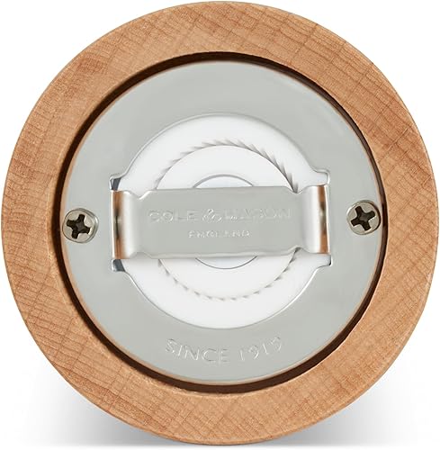 Miniatura 6 de Cole & Mason Molino de sal de haya natural London 5.118 in