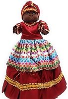 Vista 2 de OYA - Muñeca, Muñeca, Clásico, Santeria, Yoruba, Orishas, Ifa, Ocha, Lucumi (Gingham)