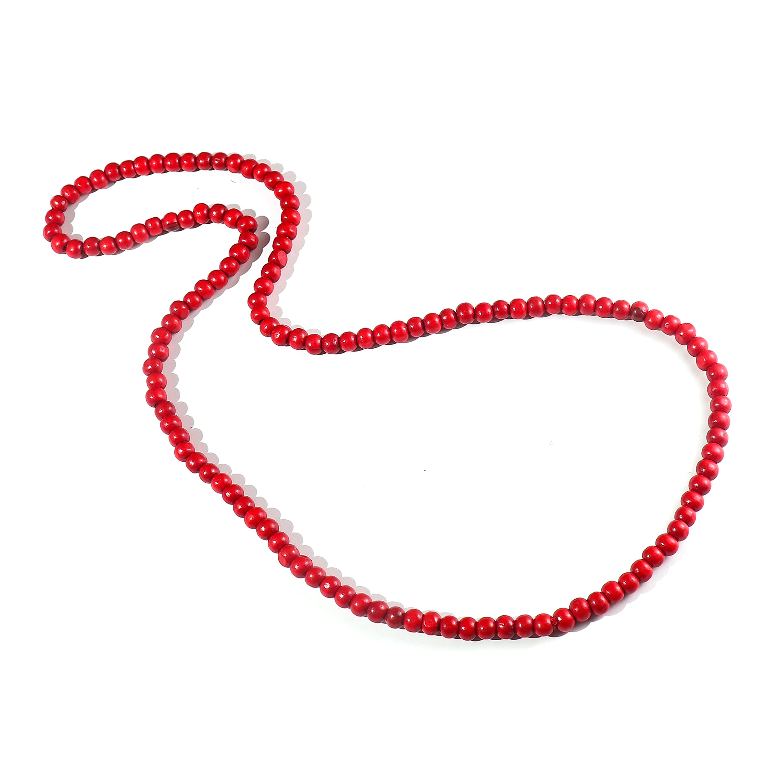 SOHNVWTGD Africa Natural Wooden Beads Buddha Buddhist Rosary Mala Necklace Tibetan Prayer Meditation Strand Necklace for Men Women Tibetan Jewelry