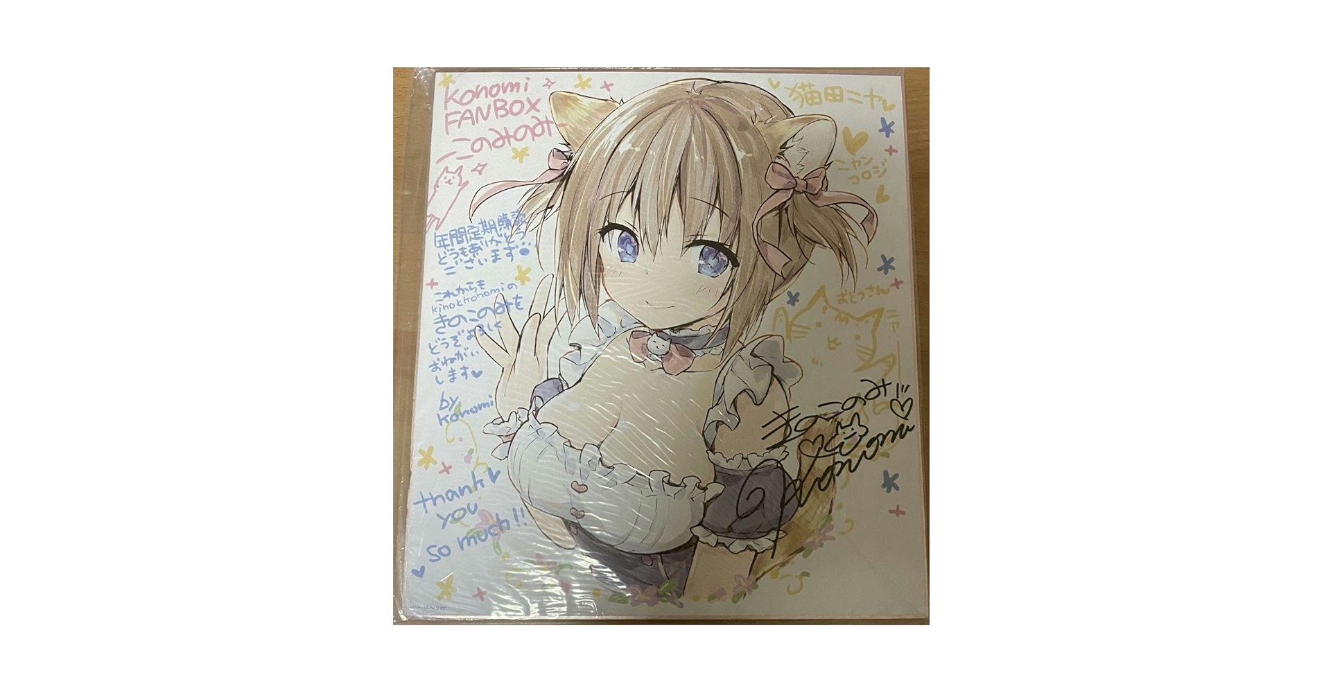 ノラガミ キャスト直筆サイン入り 色紙 71jaGpK26CL._UF350,350_QL50_.jpg