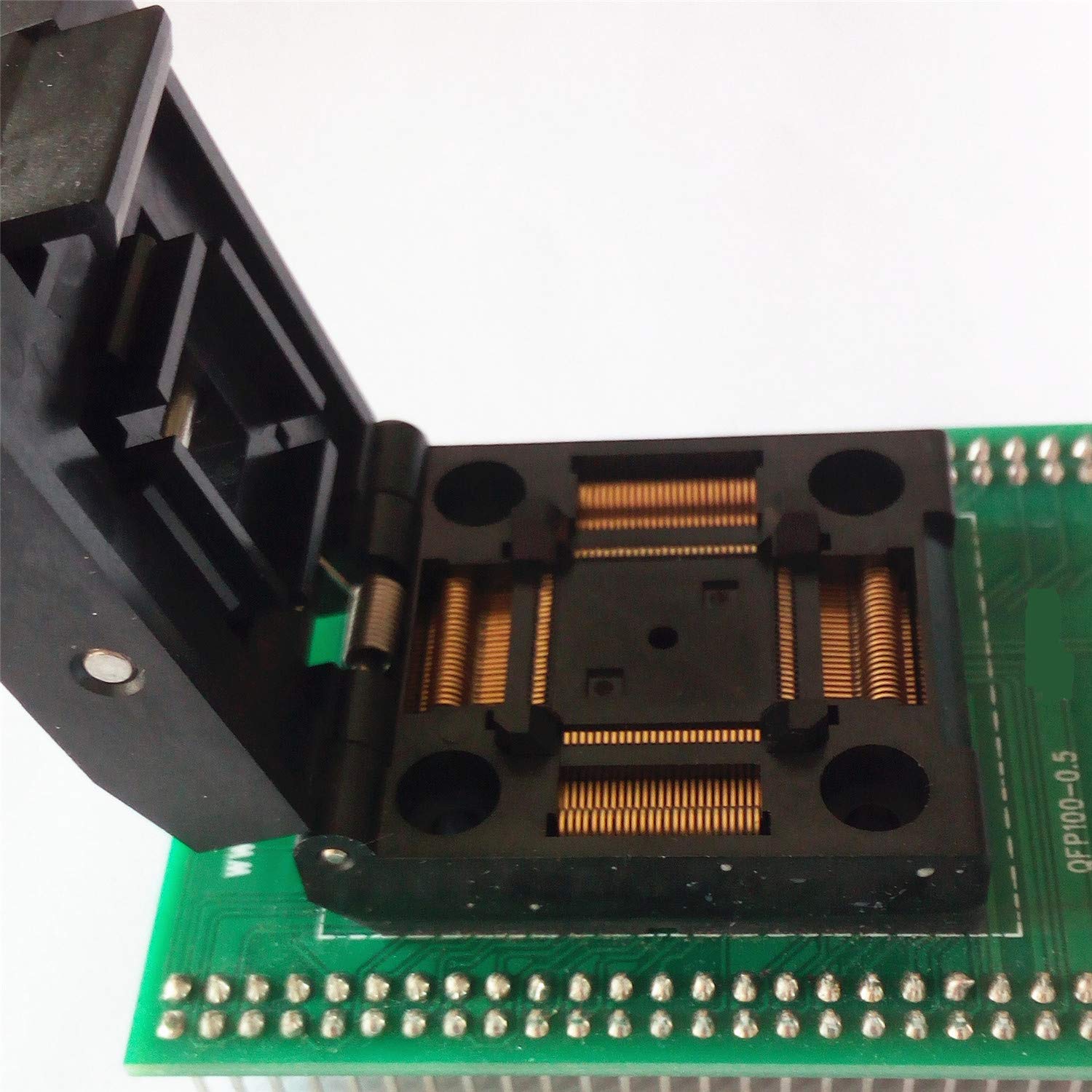 Adaptateur QFP100 Vers DIP100 Allsocket - Pitch 0,5 Mm, 14x14 Mm, Pour Programmation Et Test - 10