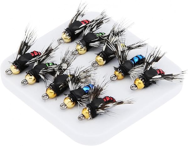 OriGlam Kit di Esche da Pesca a Mosca Fatto a Mano