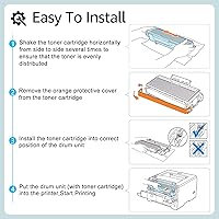 Vista 6 de greencycle Cartucho de tóner TN450 y unidad de tambor DR420 compatible con Brother TN-450 TN420 TN-420 DR420 DR-420 funciona con impresora HL-2240