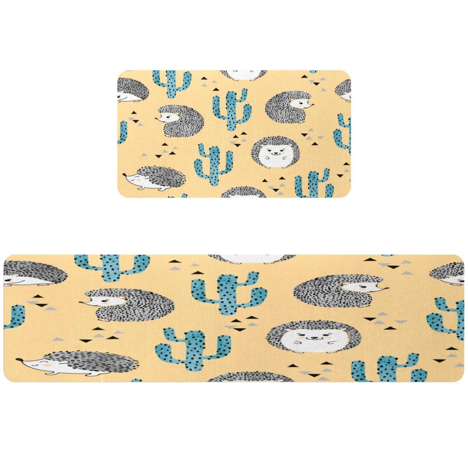 Alfombrillas de cocina para pasillo y cuarto de lavado VAPOKF antideslizantes