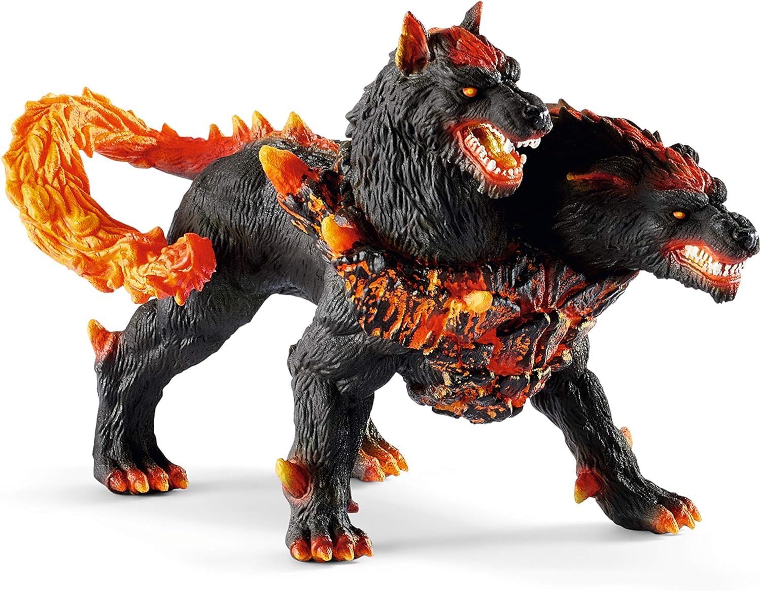 SCHLEICH 42451 Hellhound Eldrador Creatures Toy Figurine for children aged 7-12 Years, 05 x 6.3 x 14.76 inch
