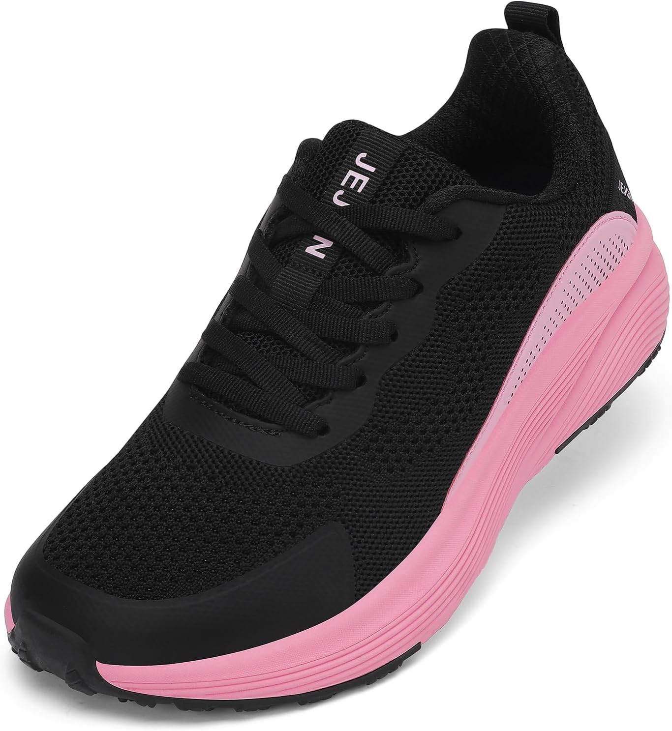Women's Wide Toe Box Road Running Shoes Athletic Width Walking Sneakers Breathable Comfortable Tennis with Rubber Outsole