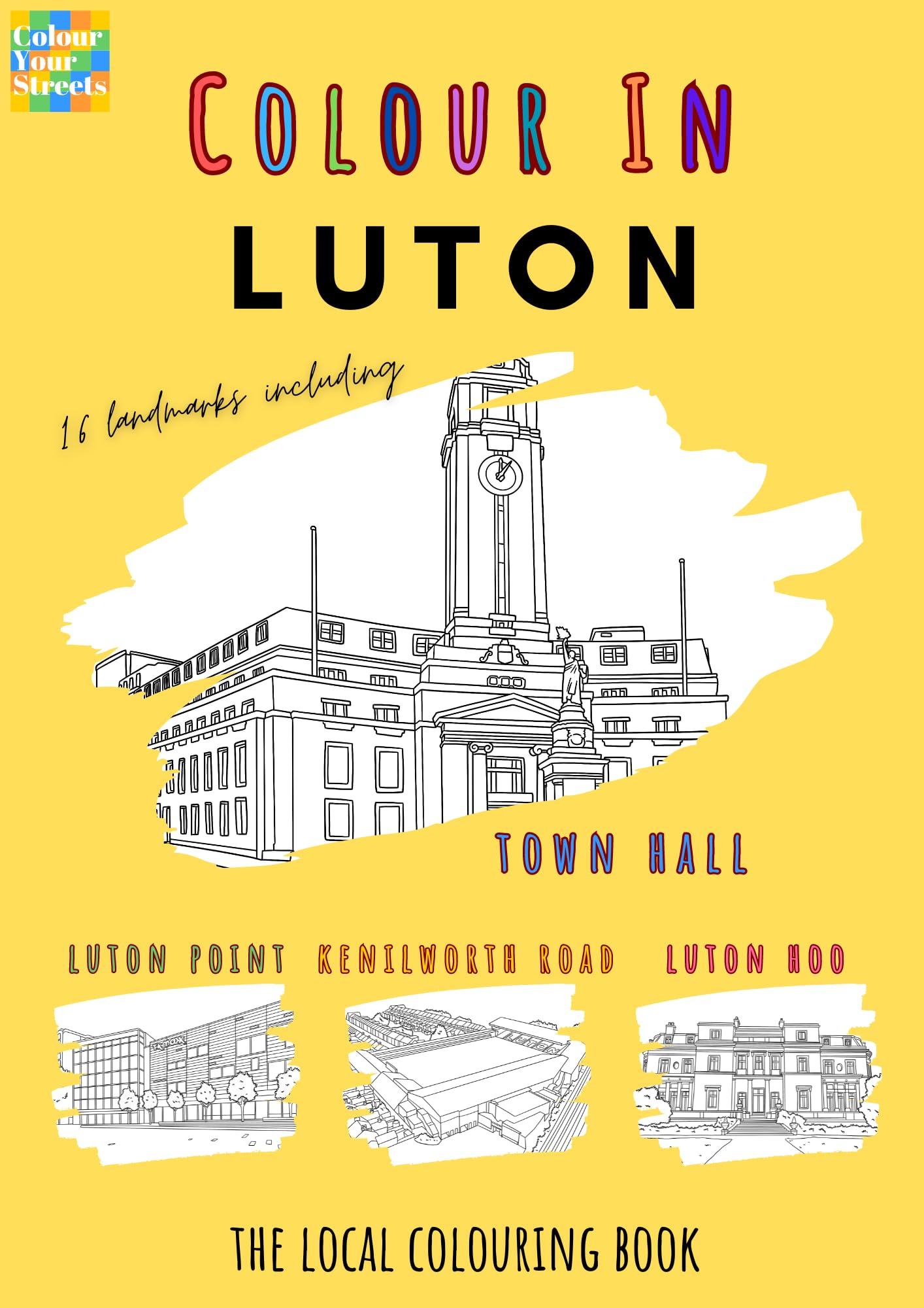 Luton Colouring Book (A4)
