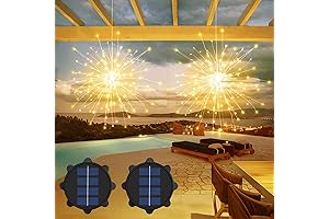240 LED Solar Firework Hanging Lights