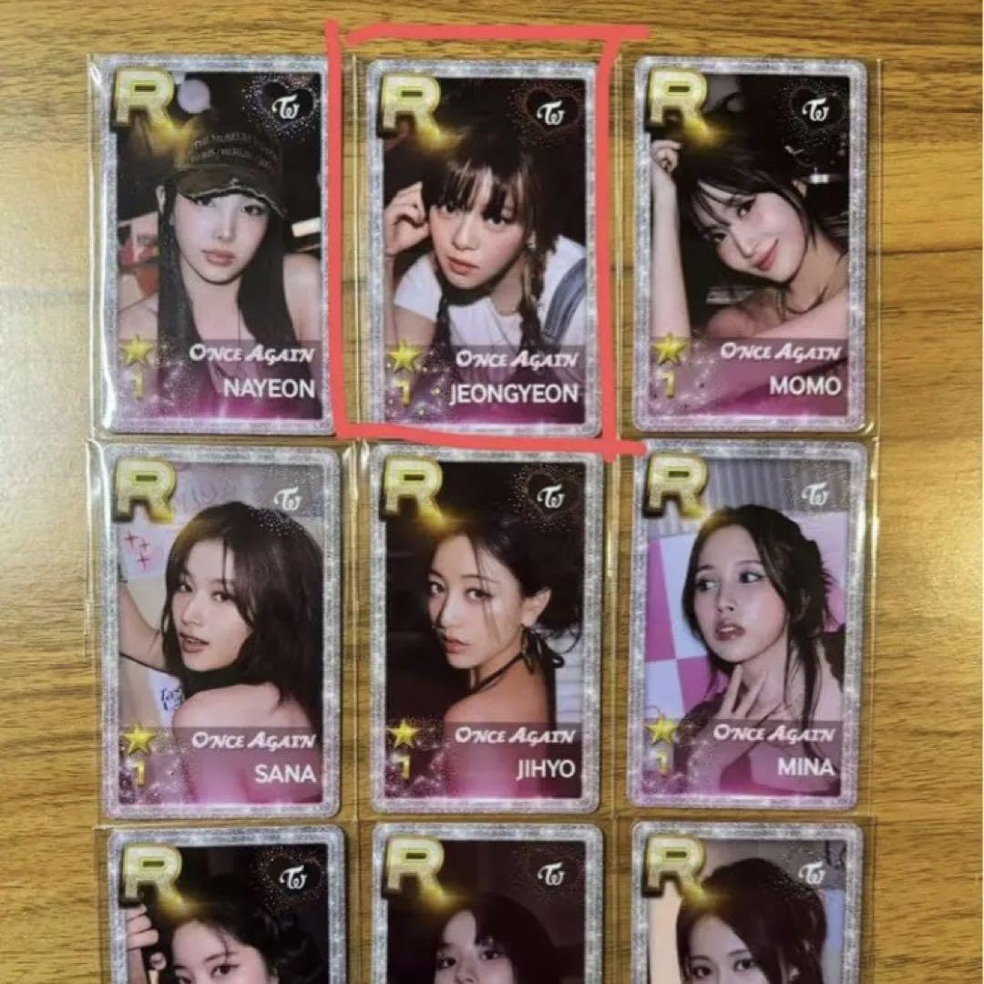 twice ジヒョファンミポップアップストアssjyp 8周年トレカ