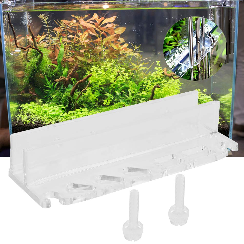 Amazon.co.jp: 水槽ツールホルダー アクリル 水生植物 ピンセット