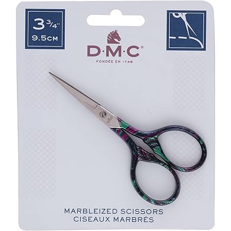 DMC Embroidery Scissors 3-3/4 Inch - Gold/Silver Craft Scissors