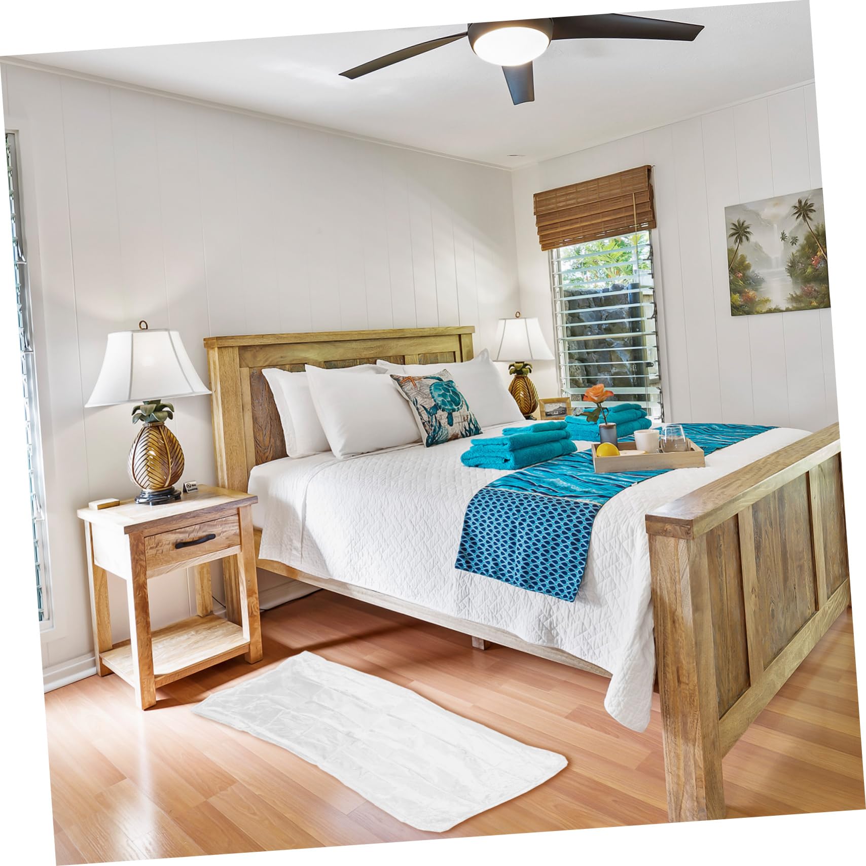 Yardenfun Transparent Zipper Mattress Protector Bag Dust Moving Storage Cover for Mattresses Up to Height Packing for Families and Mothers