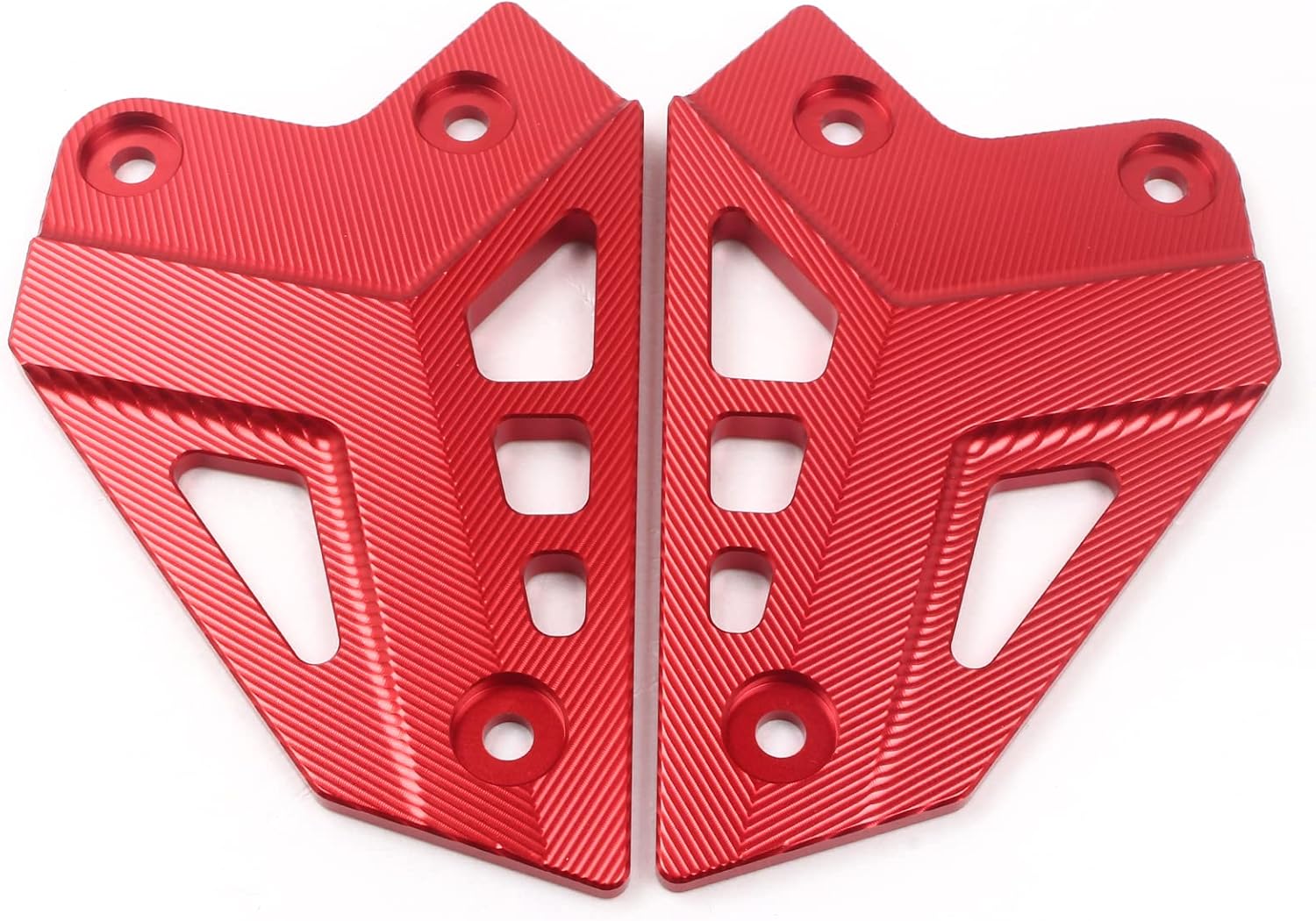 Fit For Kawasaki Z900 Motorbike CNC Foot Peg Heel Chain Guard Cover Protector