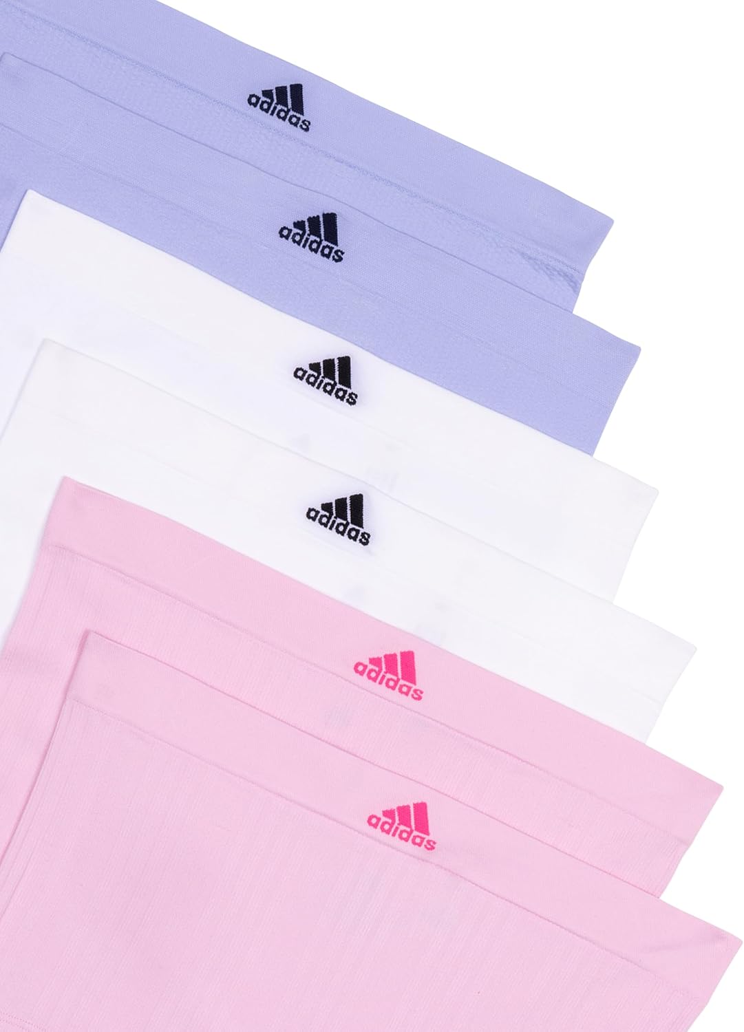 adidas womens Seamless Boyshort Underwear Multipack