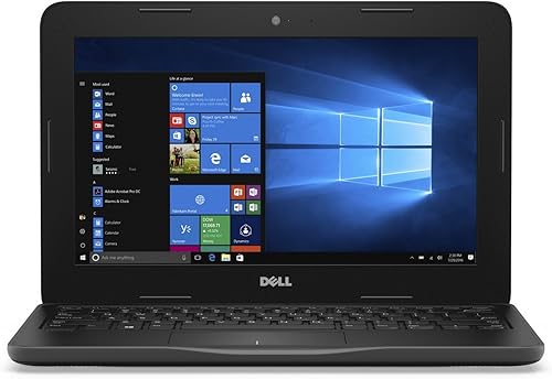 Dell Computadora portátil Latitude 3180 Education 11.6 HD - Intel Celeron N3350 2.4GHz, 4GB, 64GB SSD, Bluetooth, Windows 10 Professional (renovado)