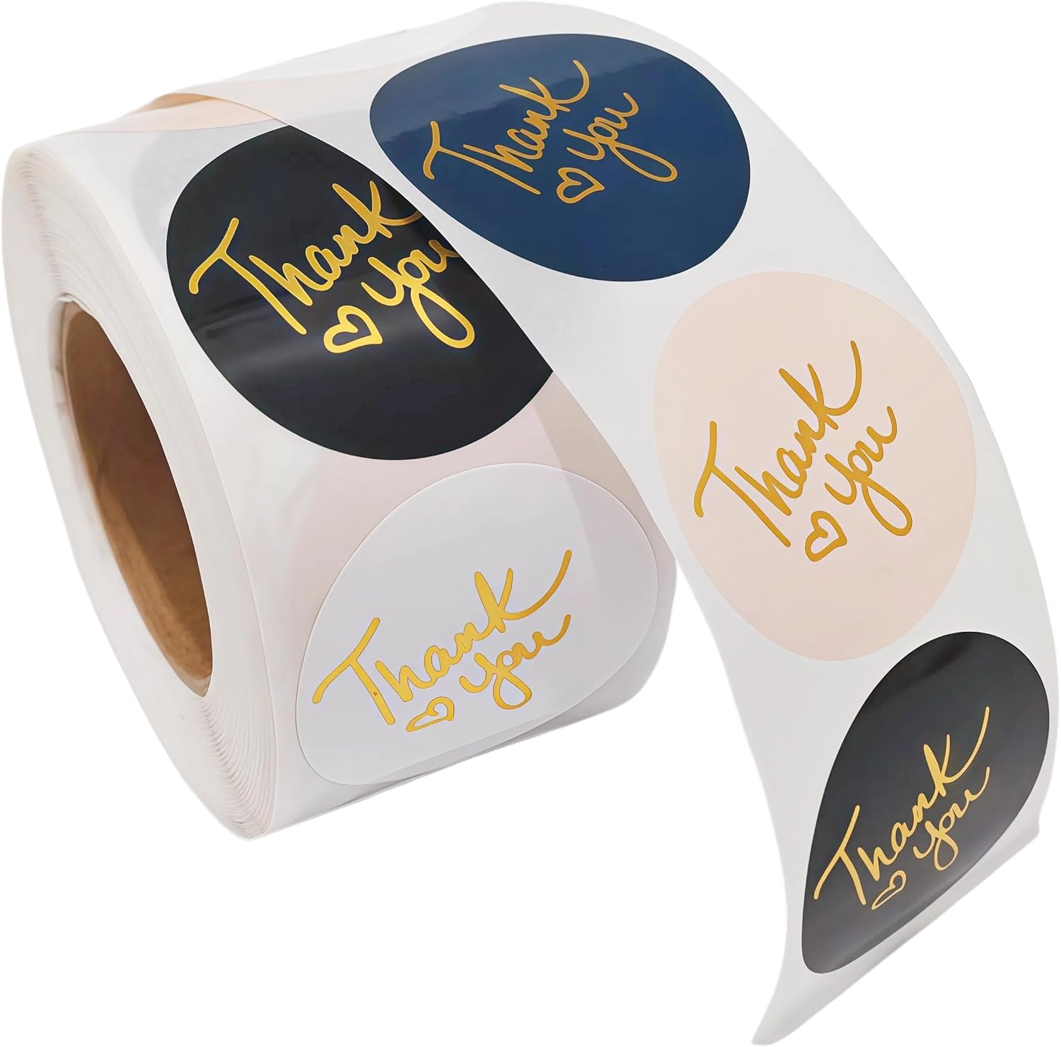 Thank You Stickers Small Business - 1 Rolls 500 Pieces Thank You for Supporting My Small Business Stickers Labels for Envelopes, Bubble Mailers and Gift Bags Packaging, 1 Inch,500 Pieces Each Roll - Image 6