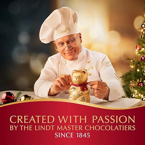 Miniatura 2 de Lindt Calendario de Adviento navideño relleno de dulces y chocolate cada día revelando un delicioso regalo, calendario de Adviento de oso de