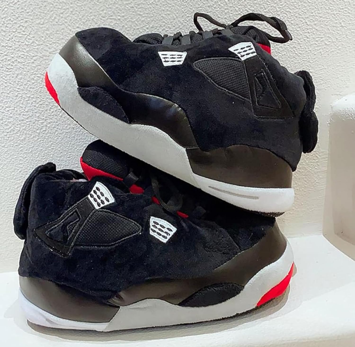 Warm Sneaker Slippers Anti Slip Soft Comfy House Shoes Plush Fuzzy Slide One Size Fits Most Bigfoot Gift Winter Fluffy Slides For Indoor Outdoor - Image 8