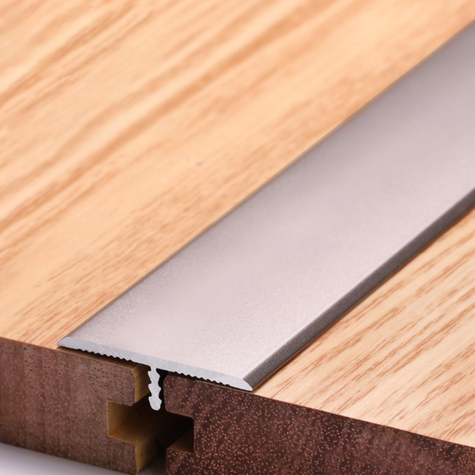 Aluminiowa listwa przejściowa do drzwi, wykończenie krawędzi do domu i korytarza, szerokość 33 mm, długość 1,4 m