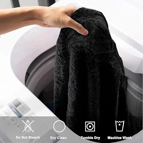 Miniatura 41 de Puf para adultos y niños sin relleno, funda redonda suave de gran tamaño para puf gigante, sillón de descanso, sofá perezoso, almacenamiento de Azul