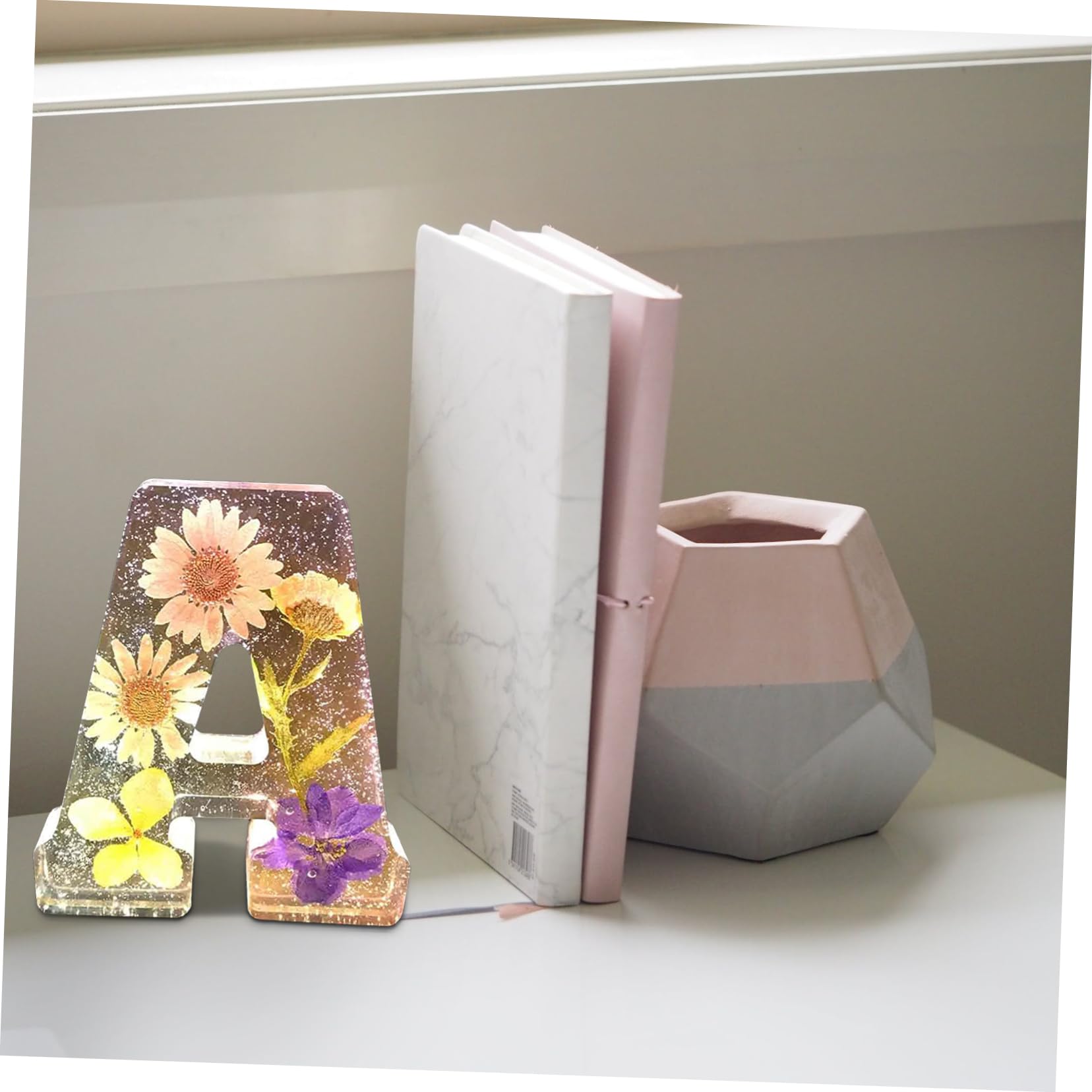 Angoily 2 Pezzi Mold per Stampo Decorativo per Fai da Te Resistente e Creativo per Creare Opere Uniche e Regali Speciali